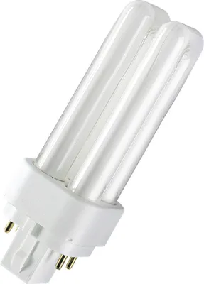 Produktbild von OSRAM Kompaktleuchtstofflampe DULUX D/E 26 Watt G24q 3 warmweiß (EEK A)