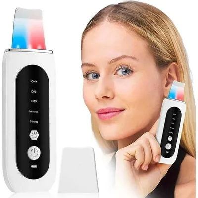 Produktbild von Ultraschallpeelinggerät Porenreiniger Gesichts Ultraschall Peeling Skin Scrubber 5 Modi
