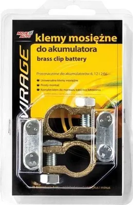 Zdjęcie produktu dla Klema Mosiadz Do Akumulatora  - 2 Szt. (    -)    Virage