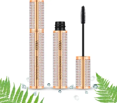 Produktbild von 4D Extreme Wasserfeste Volumen Mascara Wimperntusche Schwarz mit Silikon Bürste