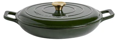 Produktbild von Flache Gusseisen-Auflaufform – 2,3 l – Grün