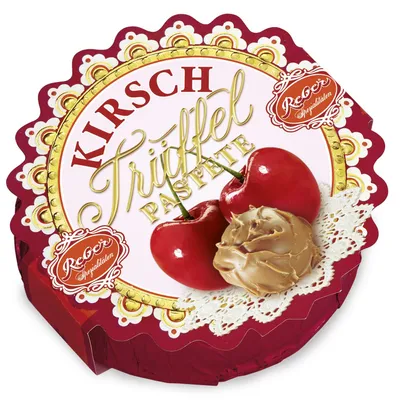 Produktbild von Reber Kirsch-Trüffel-Pastete 49g