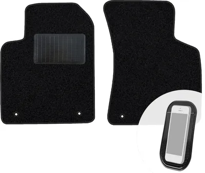 Image de moto-MOLTICO Tapis de sol avant en velours noir pour Audi TT 8N 1998-2006