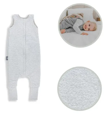 Produktbild von Schlafsack mit Beinen S (1-2 Jahre)  Grau Sleepee