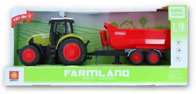Produktbild von Gazelo Traktor mit Anhänger Licht Sound Spielzeug