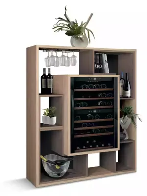 Produktbild von Barschrank Weinschrank Barschrank Hausbar Holz Wohnzimmer