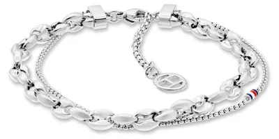 Productafbeelding van Stalen dubbele armband voor dames, modelnummer 2781082