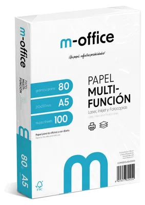 Zdjęcie produktu dla Papier format A5, 100 arkuszy, gramatura 80 g/m²