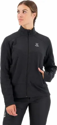 Produktbild von Haglofs Buteo Mid Reißverschlusspullover Schwarz M Damen Schwarz M
