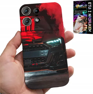 Obrázek produktu pro Pouzdro pro Motorola Edge 50 Pro - Sportovní auta, autoventilek + fólie