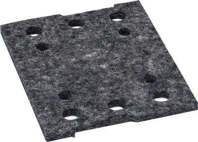Produktbild von PRO Schleifplatte, Filz, 100 x 110 mm