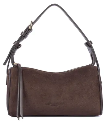 Image de Lancaster Sac rectangle Zippé S Suède Marron