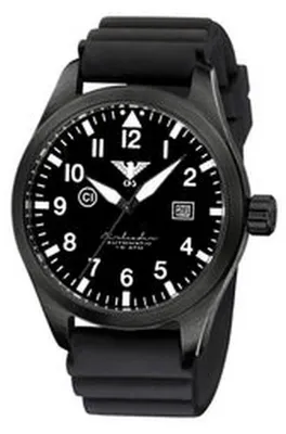 Produktbild von KHS - KHS.AIRBSABLA.DB - Armbanduhr - Automatik - Airleader Black Steel - Herren