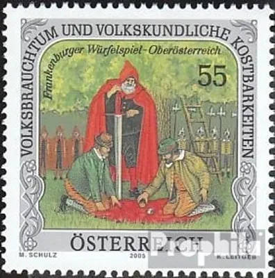 Produktbild von Briefmarken Österreich 2005 Mi 2543 (kompl.Ausg.) postfrisch Volksbrauchtum