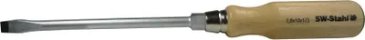 Produktbild von SW-Stahl 30600L Schraubendreher, Holzheft, Schlitz, 4,5 mm x 90 mm