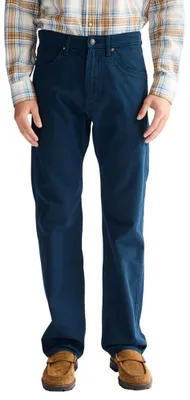 Image de Wrangler - Jeans pour hommes - Coupe classique - Confort optimal - Bleu saphir foncé