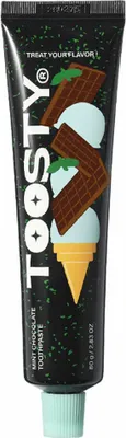 Image de TOOSTY TOOSTY Menthe Chocolat Pâte à dents 80 g