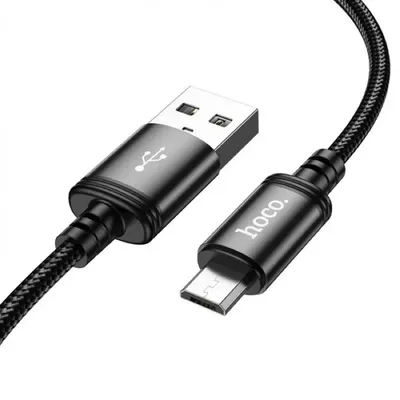 Immagine prodotto di Cavo di ricarica da USB tipo A a Micro USB 2,4A cavo dati nero 3m
