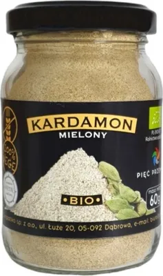 Zdjęcie produktu dla KARDAMON MIELONY BEZGLUTENOWY60 g - PIĘĆ PRZEMIAN