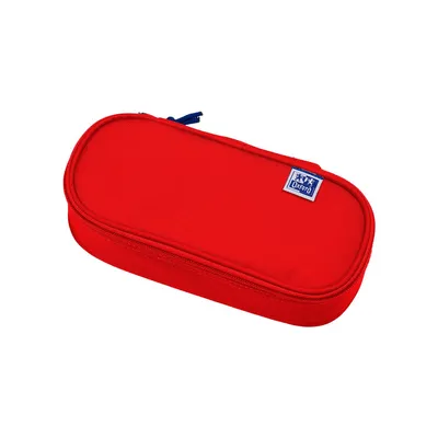 Produktbild von Oxford Federmäppchen - oval - rot