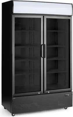 Produktbild von Rückwandkühlschrank, 512L, Schwarz