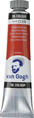 Produktbild von Van Gogh Ölfarbe Tube 20 ml Transparentoxidrot 378