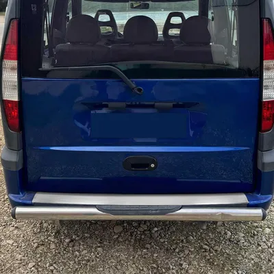 Zdjęcie produktu dla Osłona zderzaka do Fiat Doblo 2000-2010 szczotkowana stal nierdzewna