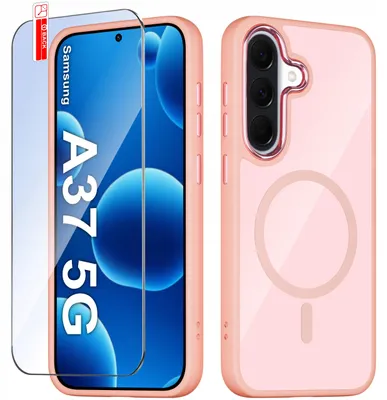 Produktbild von Hülle für Samsung A37 5G – Magsafe-Hülle, matt, magnetisch, Premium-Glas