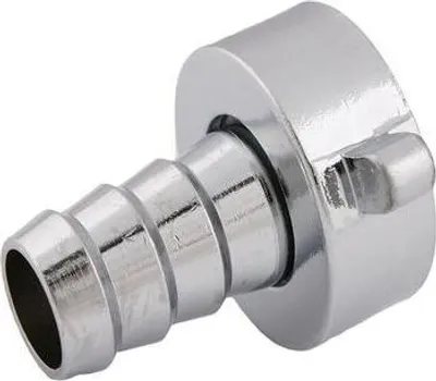 Immagine prodotto di Js Ms-Schlauchverschraubung,2-Tlg Flachdichtend,1/2"X3/4",Chrom