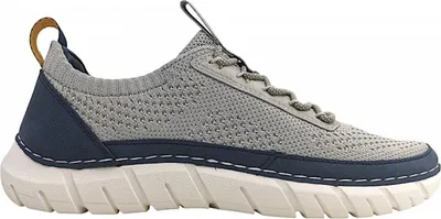 Imagen del producto de Zapatos para hombre Bugatti Compton, tipo mocasín deportivo con cordones, color gris, para uso casual