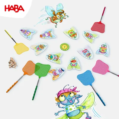 Produktbild von HABA 3X4=Klatsch – Spannendes Lernspiel für 2-6 Spieler ab 8 Jahren, Fördert das kleine Einmaleins und die Konzentration, Lustiges Reaktionsspiel