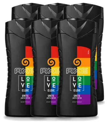 Image de 6 flacons de gel douche AXE Africa, 700 ml chacun, lot avantageux de 6 pièces