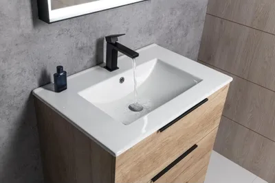 Immagine prodotto di Lavabo in Vetroceramica SLIM, 71x46,5 cm, bianco