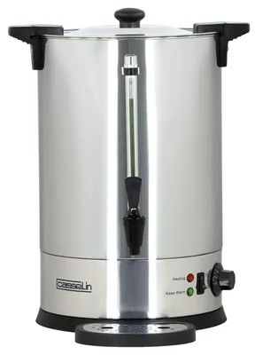Image de Distributeur d'eau chaude de 15 litres - Acier inoxydable - Distributeur d'eau chaude de 1650W pour les secteurs de la restauration et des bureaux