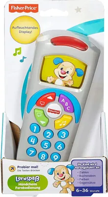 Produktbild von Mattel DLD32 - Fisher Price - Babyspielzeug, Lernspass Fernbedienung
