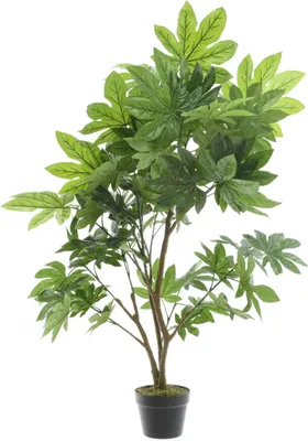 Produktbild von Kunstliche Pflanze - Aralia Efeu - im Topf - 90 cm