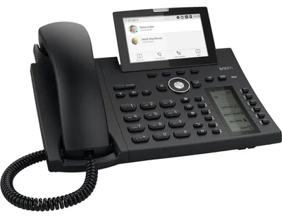 Image de Téléphone IP Snom D385N Noir 12 lignes TFT