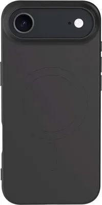 Image de Coque MagSafe iPhone Air, Silicone, Noir, Protection Élégante, Compatible MagSafe