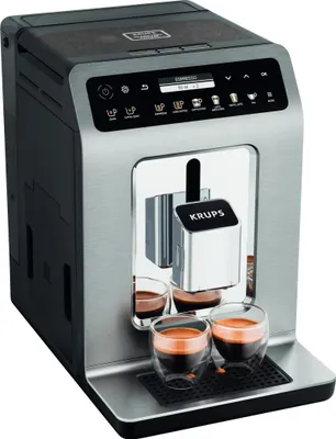 Obrázok produktu pre Krups Evidence EA894T, Espresso kávovar, 2,3 L, Vstavaný mlynček, 1450 W, Titán