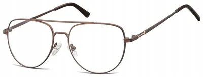 Produktbild von Sunoptic 889A Korrekturbrille Pilotenform Braun