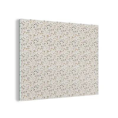 Obrázok produktu pre MuchoWow® Sklenené obrazy - Obrazy na stenu - Foto na skle Terazzo - vzor - štruktúra 80x60cm Nástenná dekorácia zo skla - akrylový sklenený obraz - akrylové