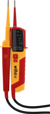 Produktbild von Wiha Spannungs- und Durchgangsprüfer 12-1.000 V AC CAT IV inkl. 2x AAA Batterien - Maxami