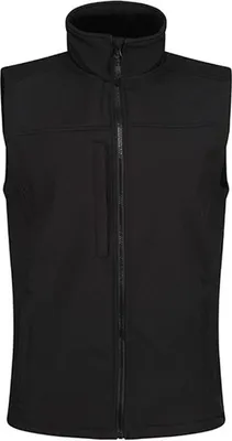 Produktbild von Regatta TRA788 | Flux Softshell Bodywarmer / Weste - Farbe: All Black - Größe: 6XL
