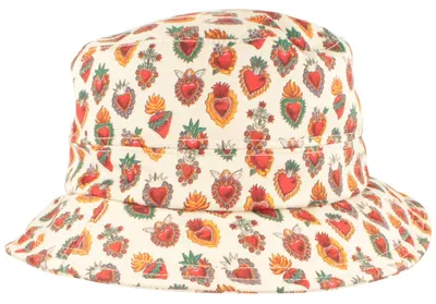 Imagen del producto de Sombrero impermeable con estampado para mujer, color marrón, talla única