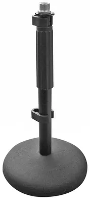 Produktbild von RØDE DS1, Desktop-Mikrofonständer, Rundsockel, Schwarz, 3/8", 147 mm, 147 mm