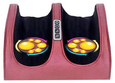 Immagine prodotto di Massaggiatore per i piedi, terapia termica, massaggio shiatsu, colore rosso, spina di tipo europeo