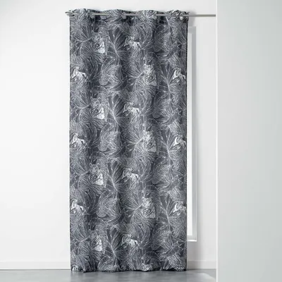 Image de Rideau avec œillets 140 cm x 260 cm Lima Tiger Jungle