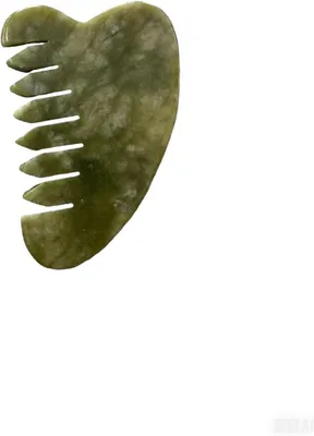Imagen del producto de Masajeador de jade para el cuero cabelludo, portátil, ideal para masajes en el cuero cabelludo