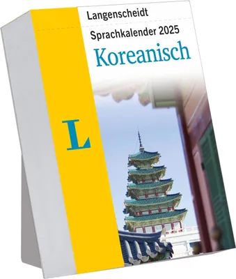 Produktbild von Langenscheidt Sprachkalender Koreanisch 2025