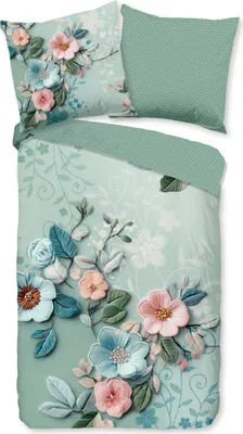 Produktbild von Bettbezug Good Morning 155x220 + 1* 80x80 cm - 100 % Baumwolle - Taleen
